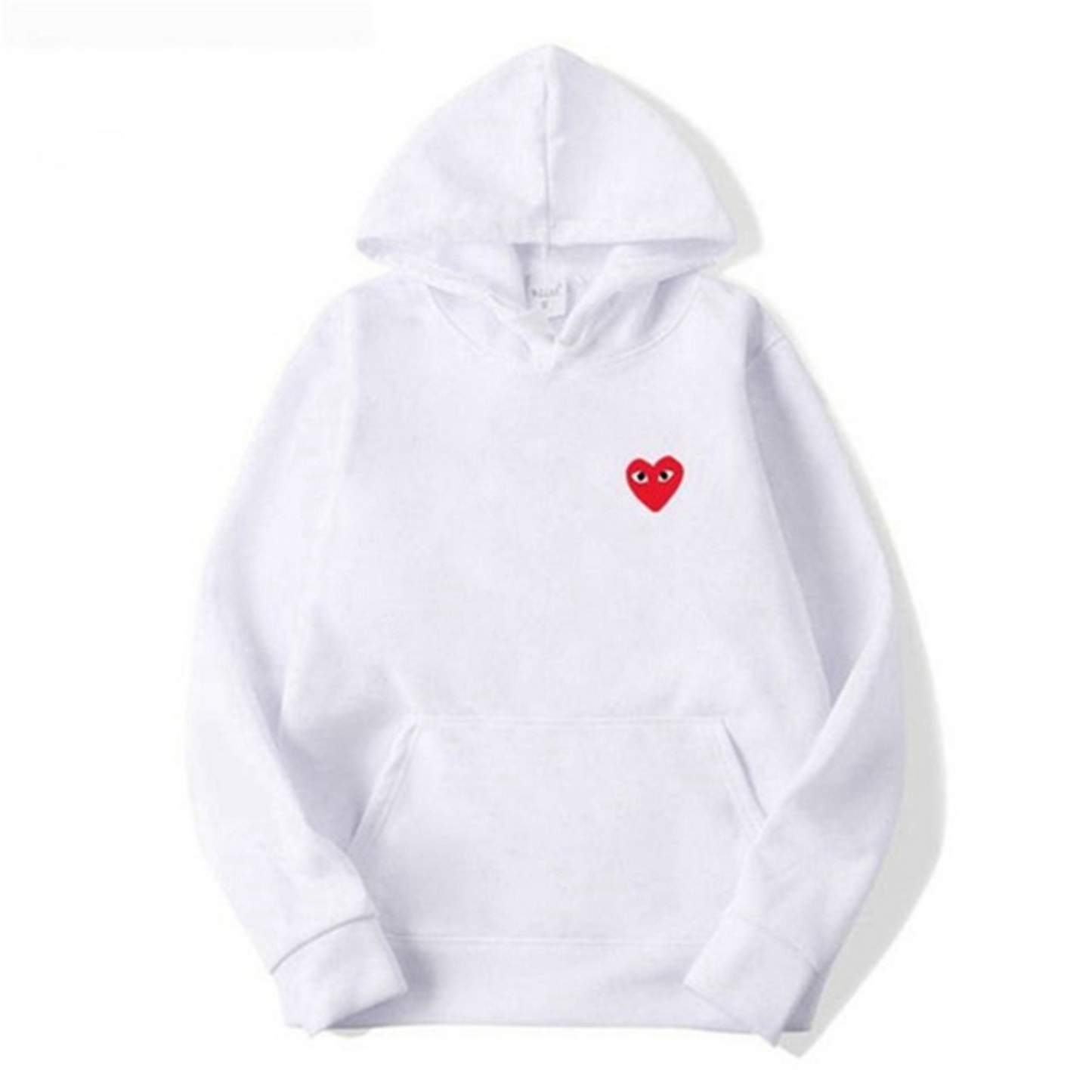 Heart Hoodie – Unisex Kapuzenpullover mit gesticktem Herz