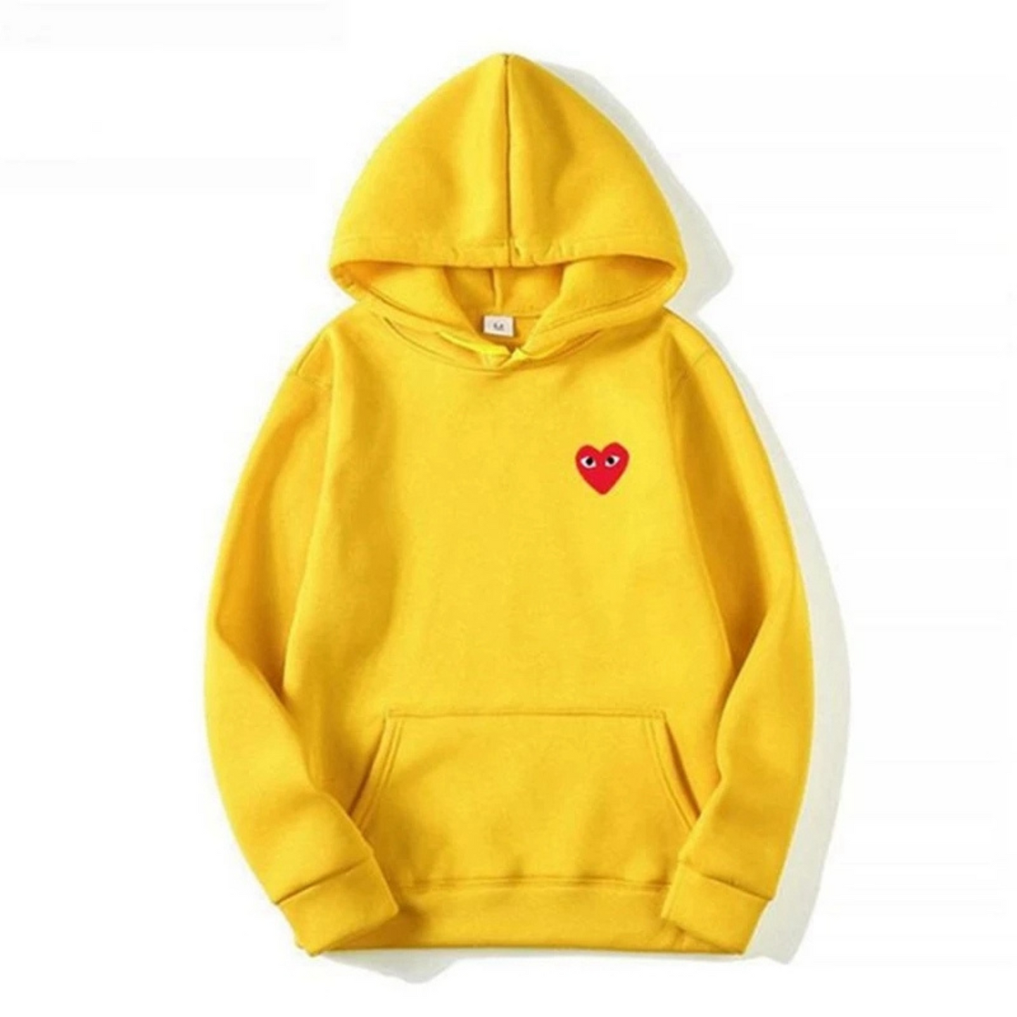 Heart Hoodie – Unisex Kapuzenpullover mit gesticktem Herz