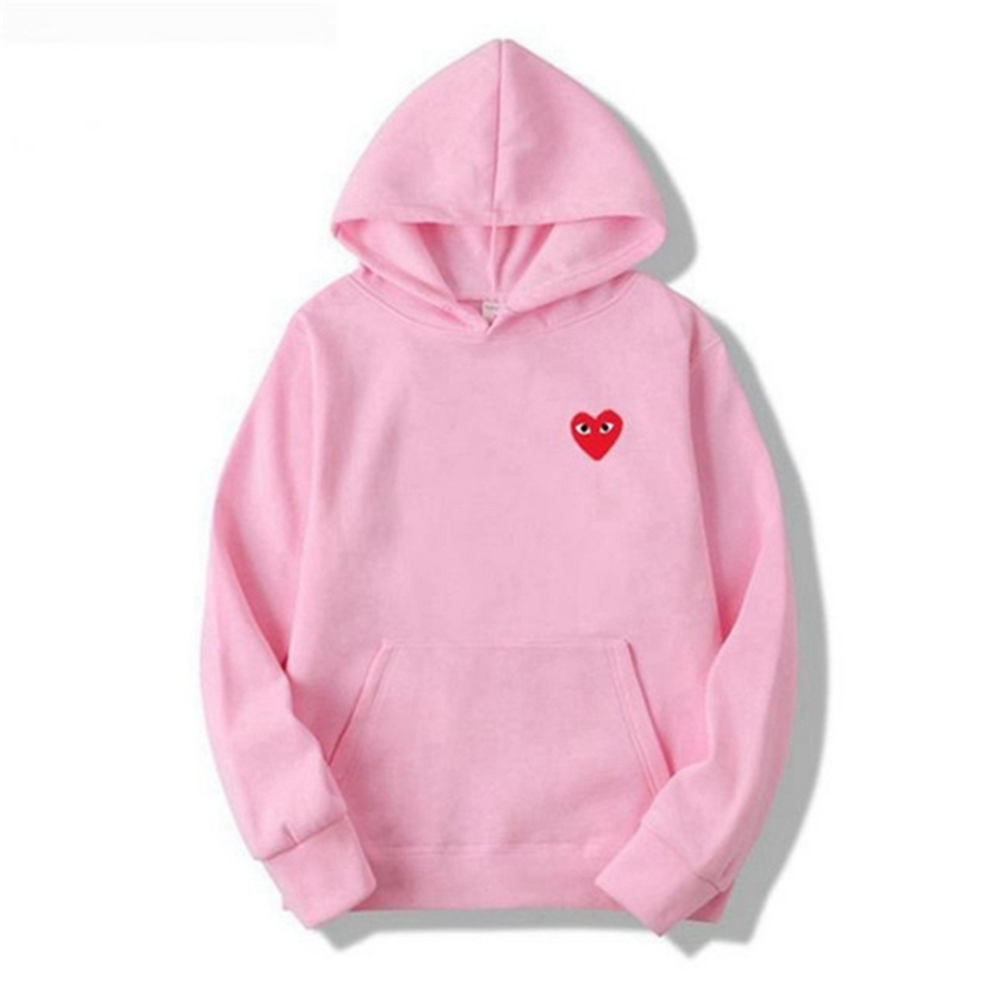 Heart Hoodie – Unisex Kapuzenpullover mit gesticktem Herz
