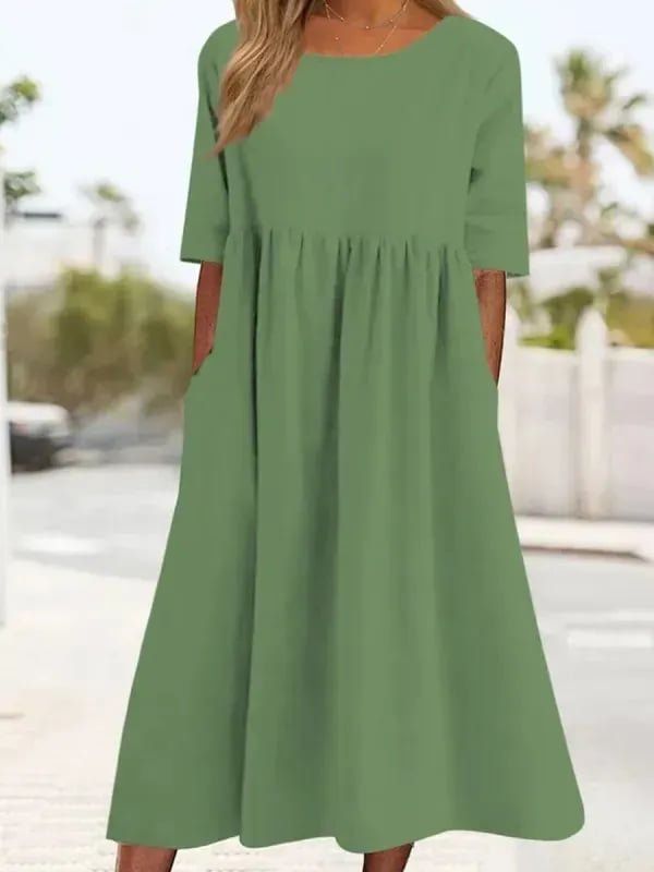 Damen Sommerkleid mit Taschen | Alina