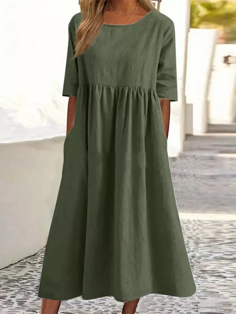 Damen Sommerkleid mit Taschen | Alina