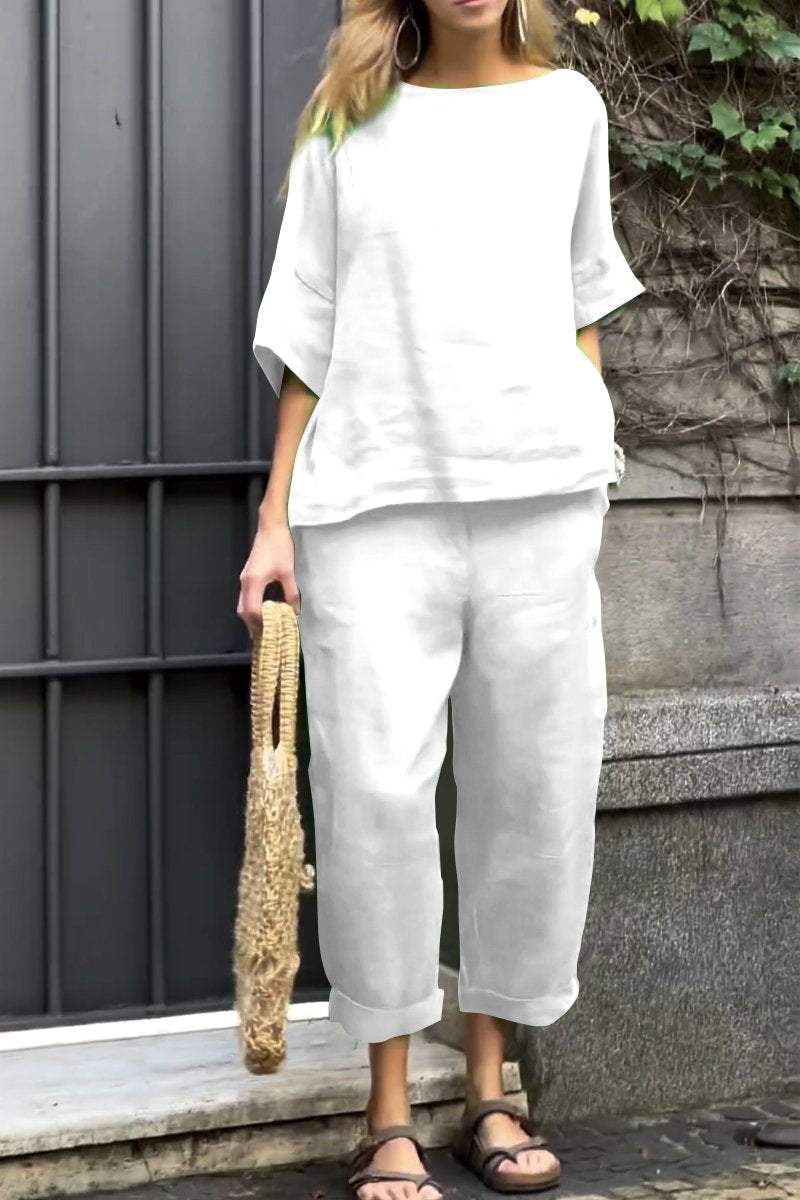 Damen Zweiteiliges Shirt- und Hosen-Set | Kiana