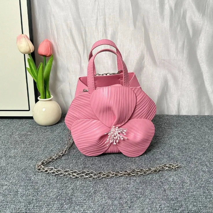 Damen Mini Tasche mit Blumenmuster | Mirella
