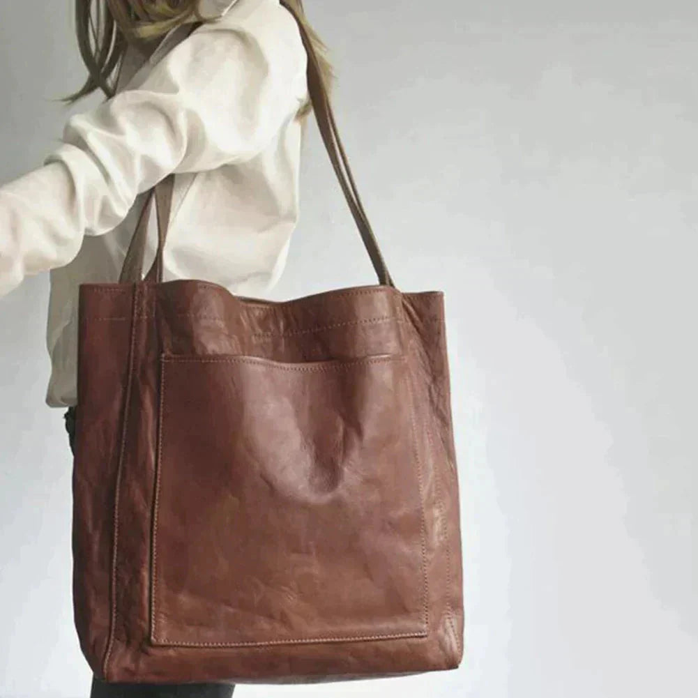 Damen Tote Bag PU-Leder Rustikal | Ronja