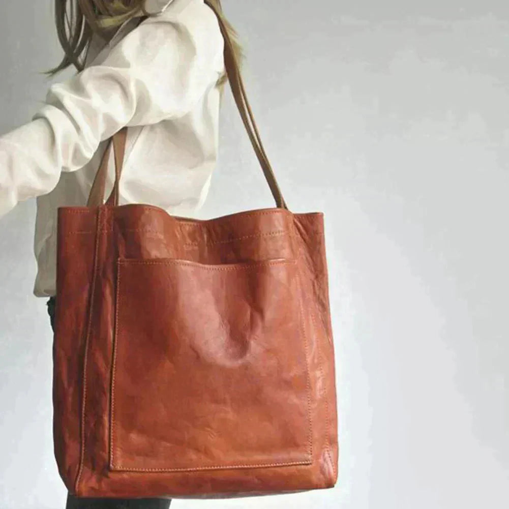 Damen Tote Bag PU-Leder Rustikal | Ronja