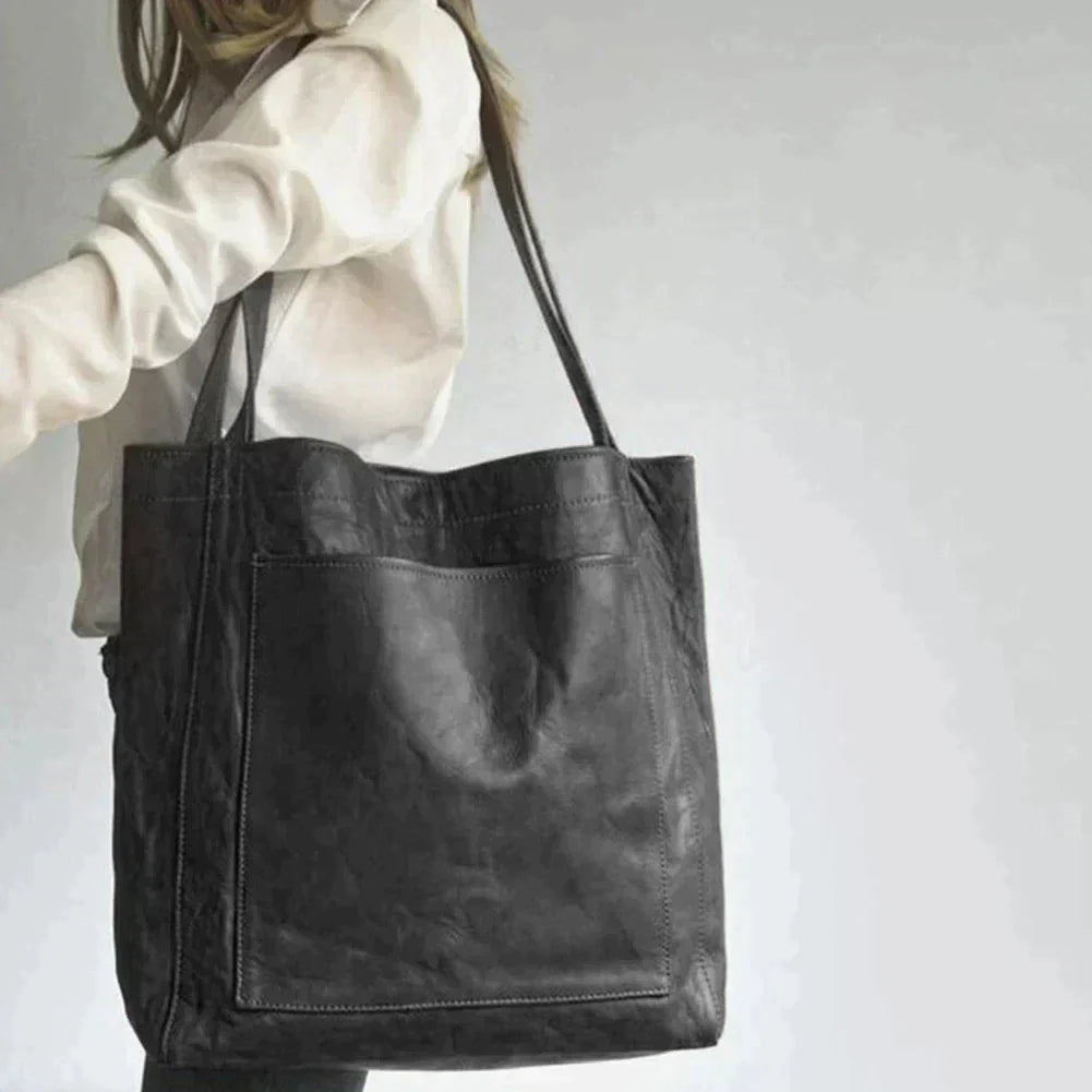 Damen Tote Bag PU-Leder Rustikal | Ronja