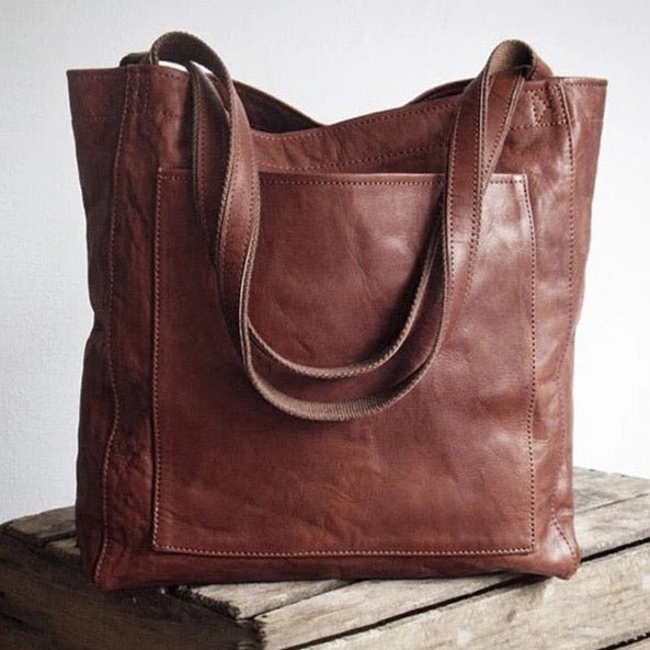 Damen Tote Bag PU-Leder Rustikal | Ronja