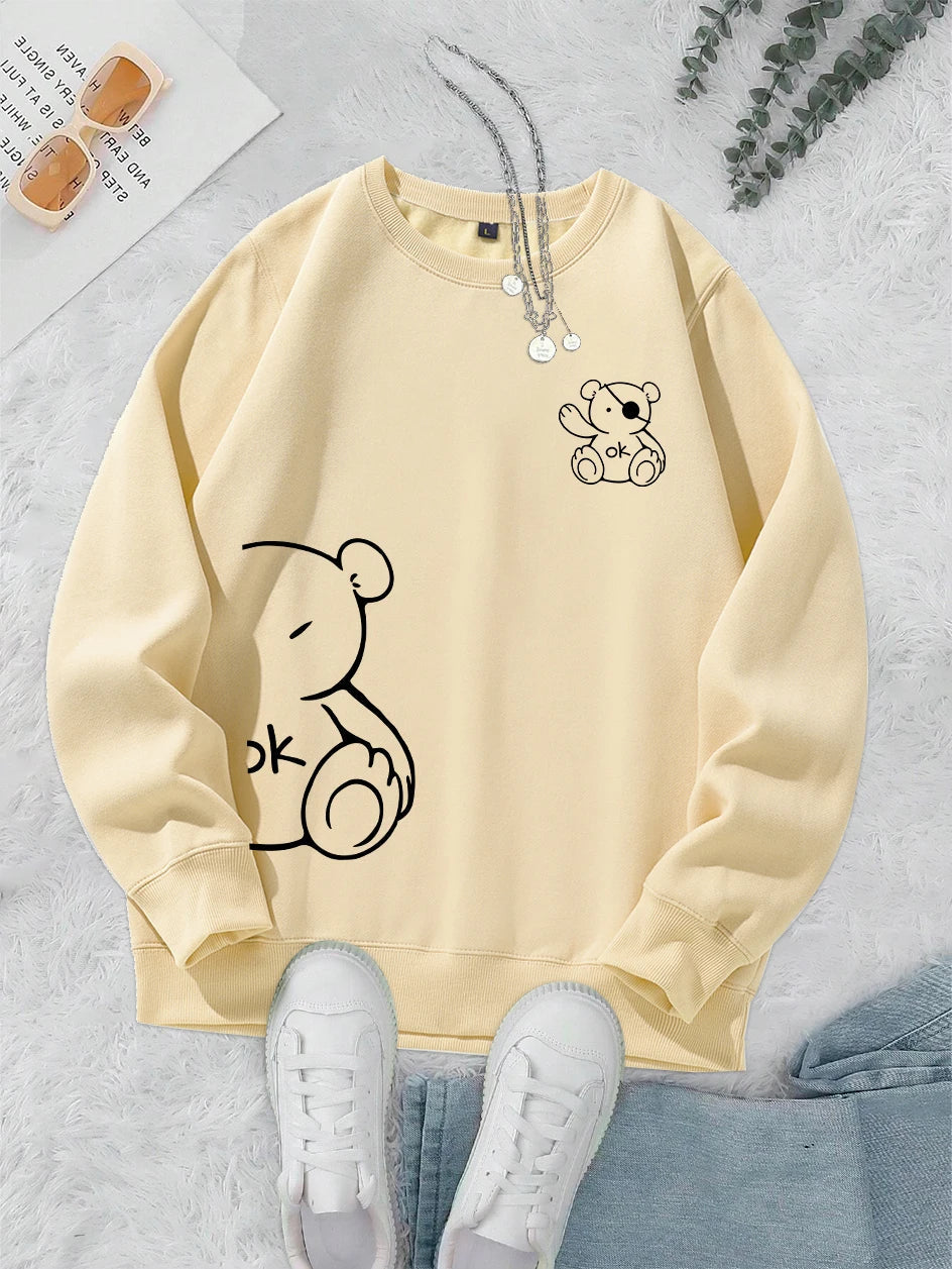 Teddy Sweater – Warmer Unisex Pullover mit Bärenmotiv