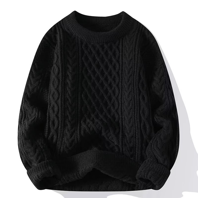 Damen Strickpullover mit Kabelmuster aus Wolle | Aleris