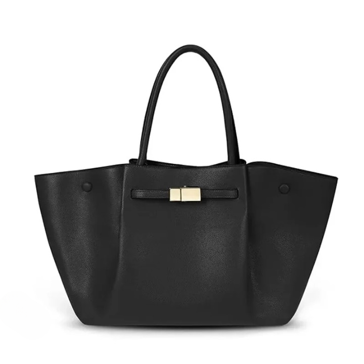 Damen Trapez-Handtasche mit PU-Leder und Schulterriemen | Marvea