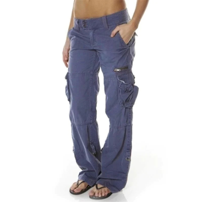 Cargo Hose mit Utility-Details und verstellbarem Bund | Nivora