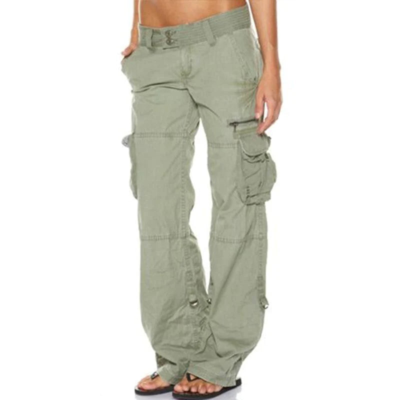 Cargo Hose mit Utility-Details und verstellbarem Bund | Nivora