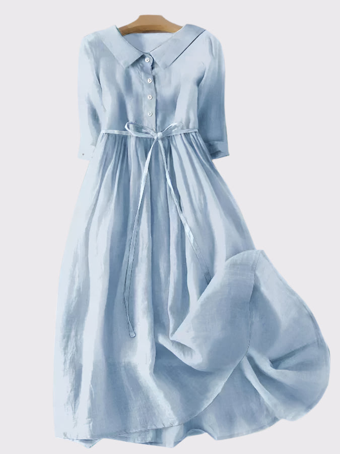 Damen Vintage Midi Kleid | Marlene