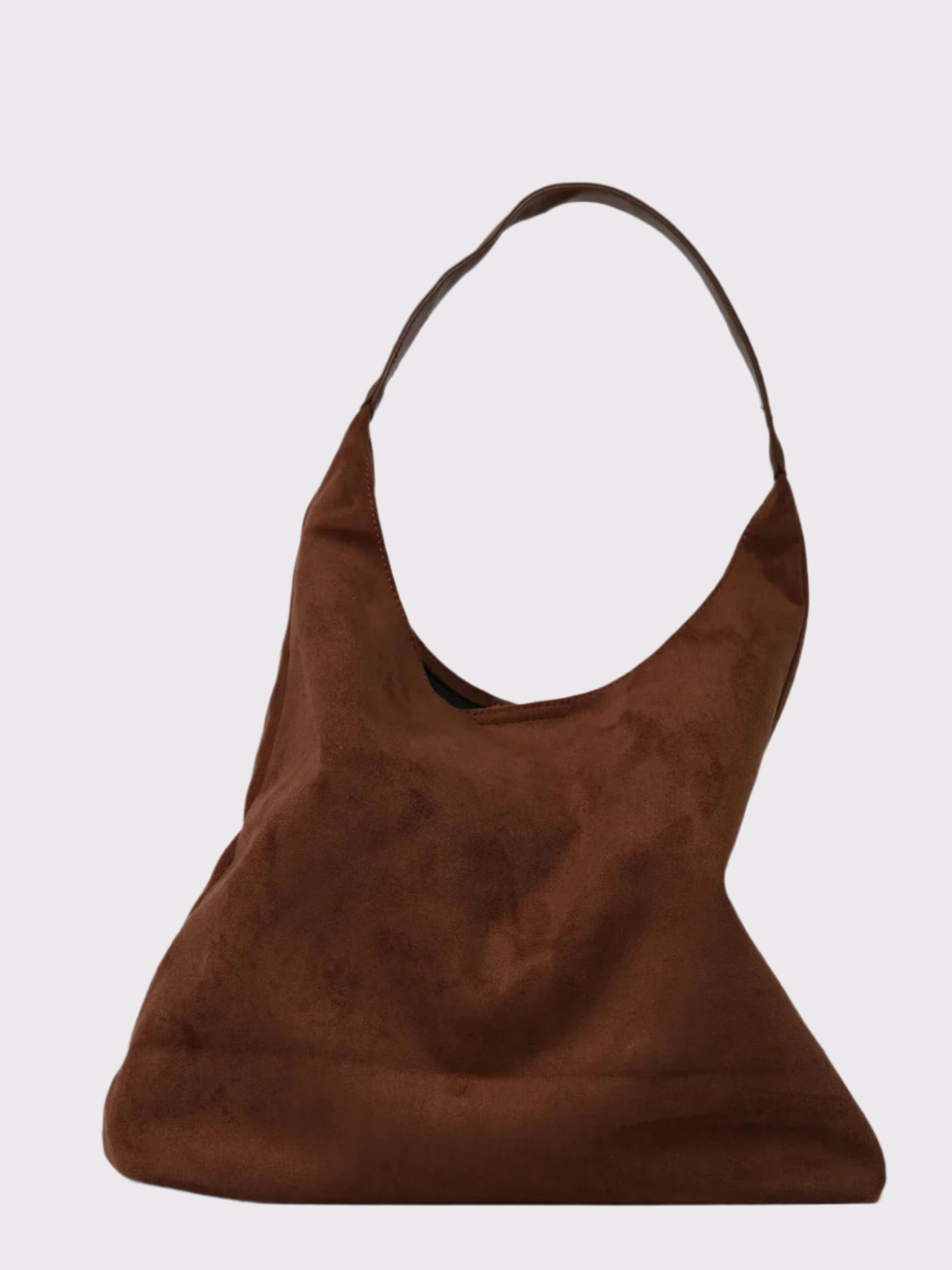 Damen Schultertasche mit weichem Stoff und Einzelriemen | Nareya