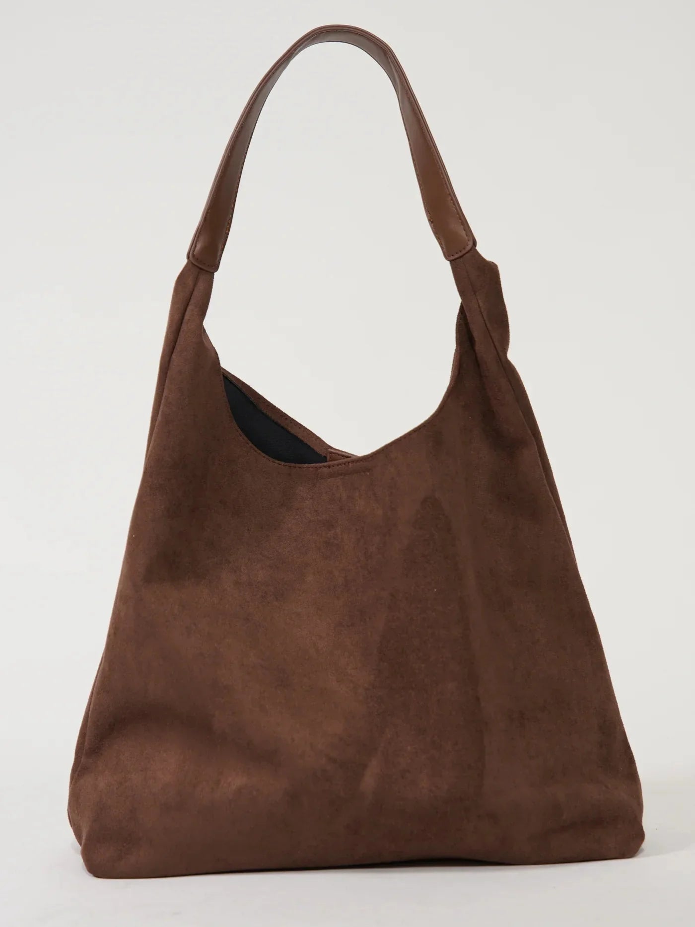 Damen Schultertasche mit weichem Stoff und Einzelriemen | Nareya