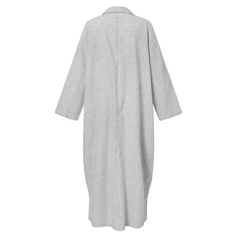 Damen Weit geschnittenes Sommerkleid aus Polyester | Serava
