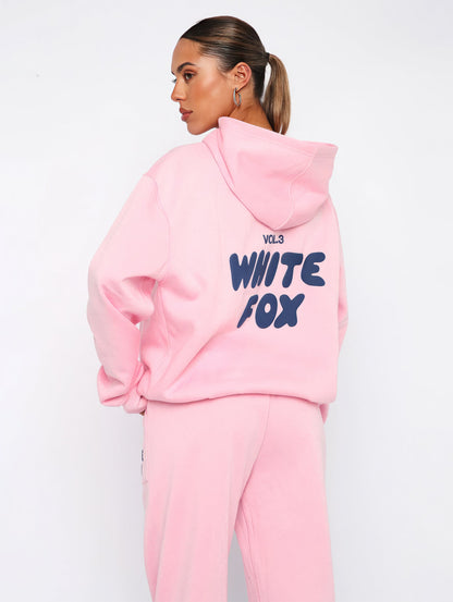 Luxe Loungewear Set – White Fox Edition für Damen | Zweiteilig & Bequem