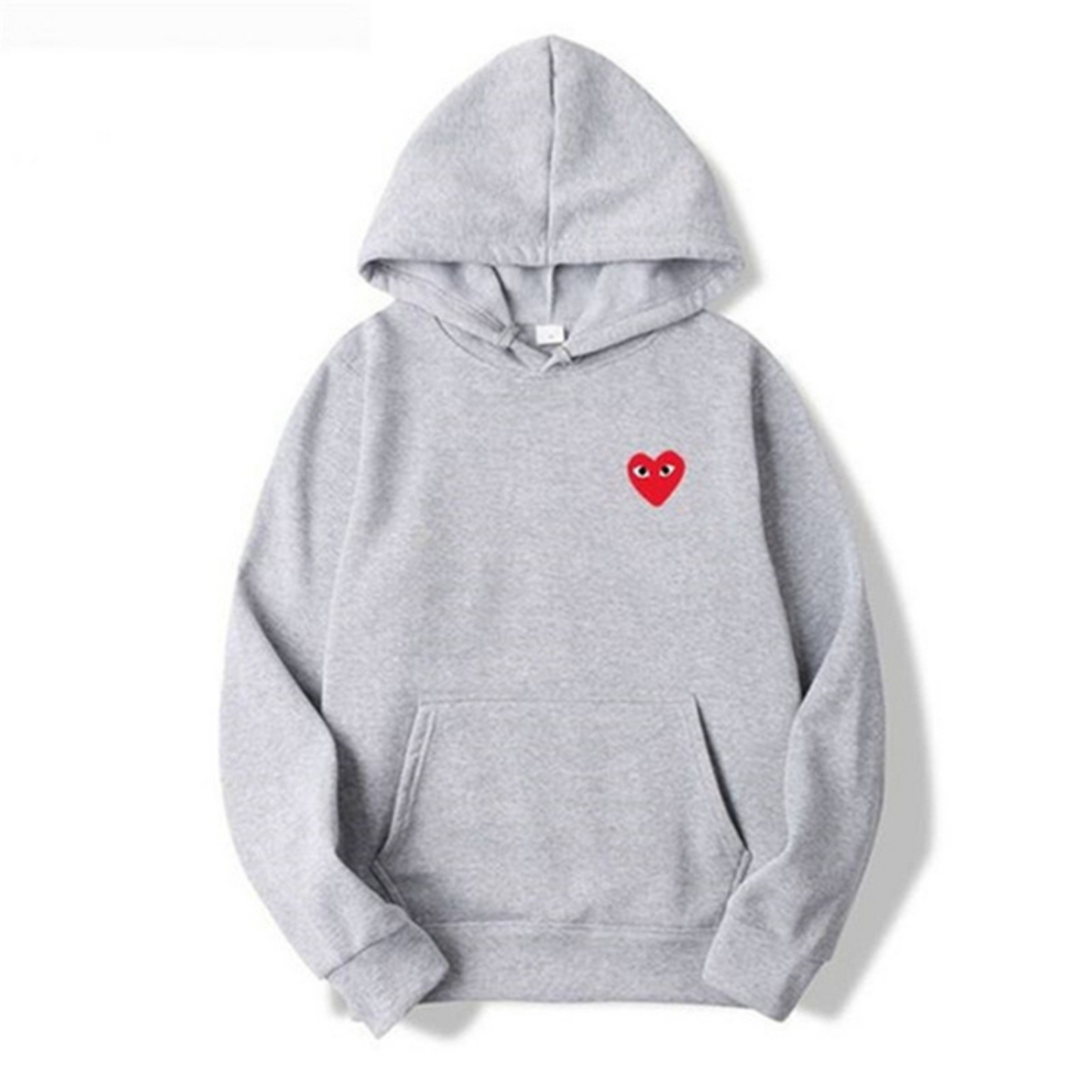 Heart Hoodie – Unisex Kapuzenpullover mit gesticktem Herz