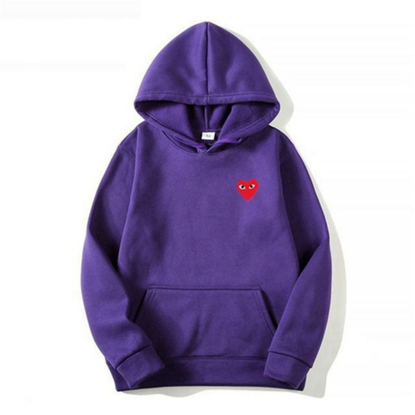 Heart Hoodie – Unisex Kapuzenpullover mit gesticktem Herz