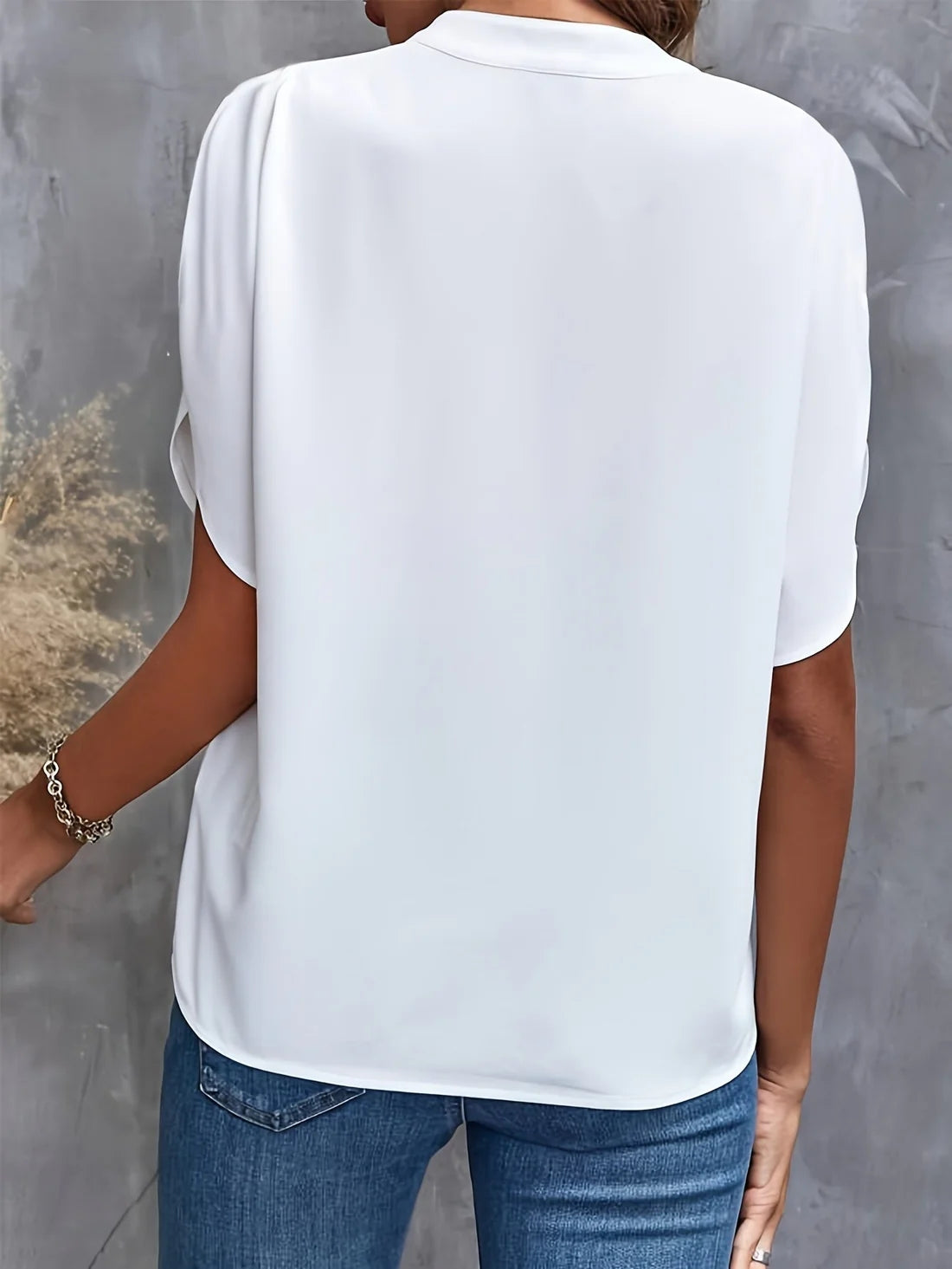 Damen Bluse mit klassischem Schnitt und Stretch-Anteil | Catrina