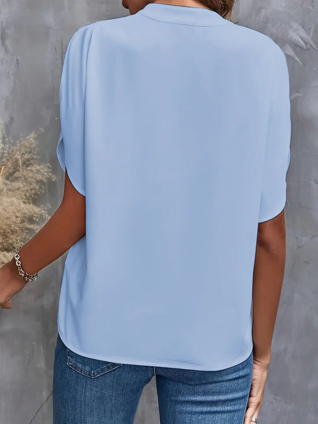 Damen Bluse mit klassischem Schnitt und Stretch-Anteil | Catrina