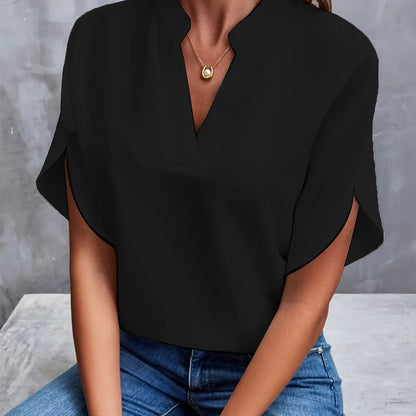Damen Bluse mit klassischem Schnitt und Stretch-Anteil | Catrina