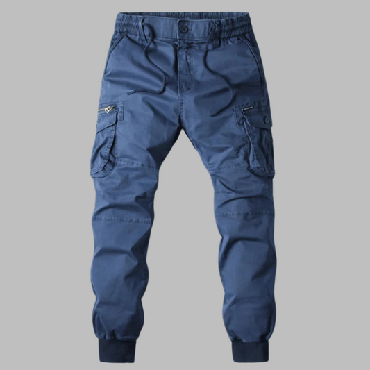Herren Jogger Cargo-Hose mit Stretch und Mehrfachtaschen | Edric