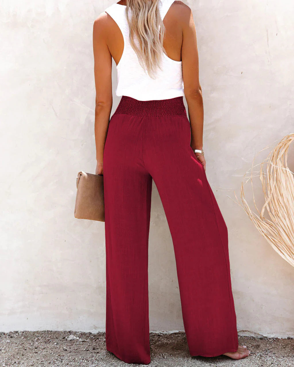 Damen Sommerhose mit hohem Bund – Leicht & Lässig für warme Tage | Avelora