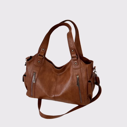 Damen Schultertasche mit Mehrfachfächern | Arnelle
