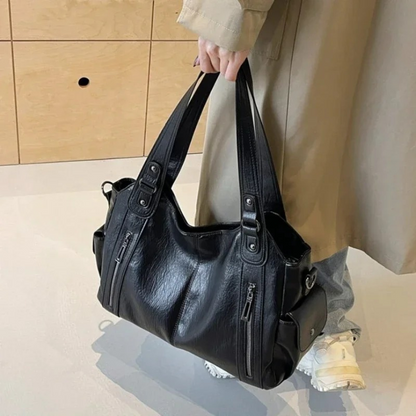 Damen Schultertasche mit Mehrfachfächern | Arnelle