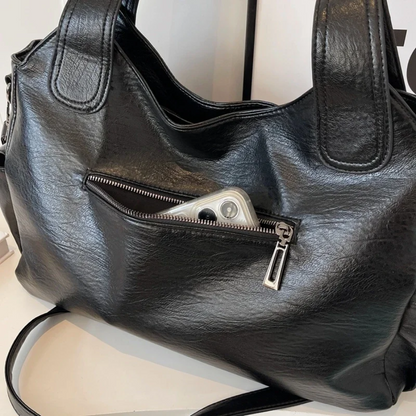 Damen Schultertasche mit Mehrfachfächern | Arnelle