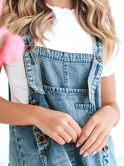 Damen Latz-Overall im Used-Look | Ronelle