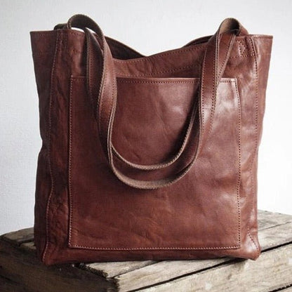 Damen Tote Bag PU-Leder Rustikal | Ronja