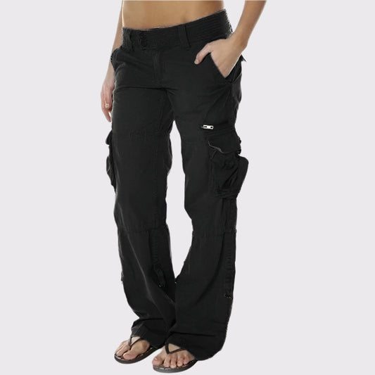 Cargo Hose mit Utility-Details und verstellbarem Bund | Nivora
