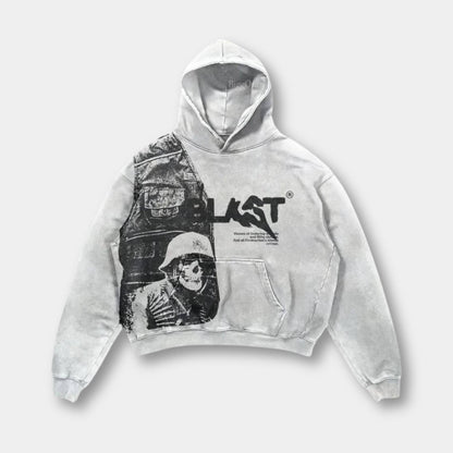 Butterfly Glow Hoodie – Schwarz & Neon