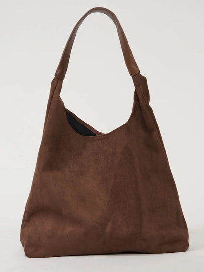 Damen Schultertasche mit weichem Stoff und Einzelriemen | Nareya